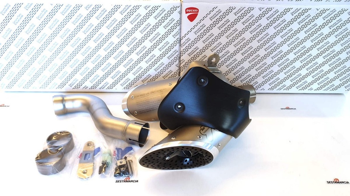SILENCER EXHAUST TERMIGNONI 96481862AA DUCATI DIAVEL 1260 2020-21