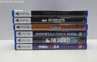 Lot of 6 Boot Tested Assorted PlayStation 5 PS5 Video Games incl. Forspoken