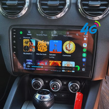 Car Stereo Radio For Audi TT MK2 8J 2006-2014 Android 14 Apple Carplay 6+128GB