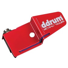 ddrum RS Red Shot Snare Tom Trigger Single Zone 1/4" Jack Red New