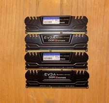 16GB EVGA Superclocked RAM PC3-12800 DDR3-1600 2x8GB CL9 1.5V Memory 16GD31600MR