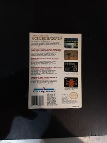 Nintendo NES Game The Magic Of Scheherazade 1989 Complete In Box