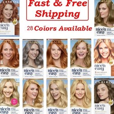 Clairol Nice'n Easy Permanent Hair Color Cream Hair Dye, 1 Application