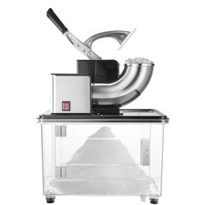 Uimoso Commercial Electric Ice Crusher 661LBS/H Snow Cone Machine Ice Shaver