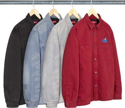 ジャケット・アウター Supreme Quilted Lined Denim Snap Shirt Spring/Summer 2026 Preview – Supreme