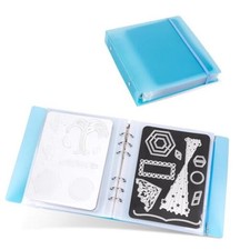 Thicken 10 Pcs Magnetic Sheets for Dies Storage with 1 Album Pocket, Album