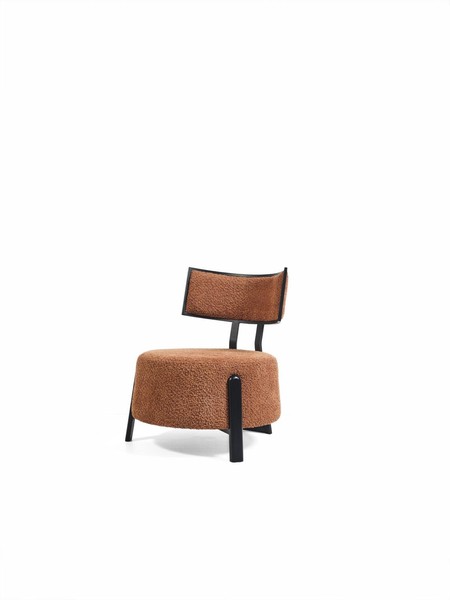 Luxus Design Polster Stuhl StüHle Sitz Esszimmer Holz Textil Sessel Neu-image