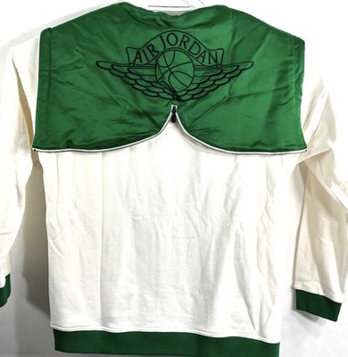 NIKE AIR JORDAN WINGS CLASSICS HOODIE IVORY  Full Zip Men`s Size XL