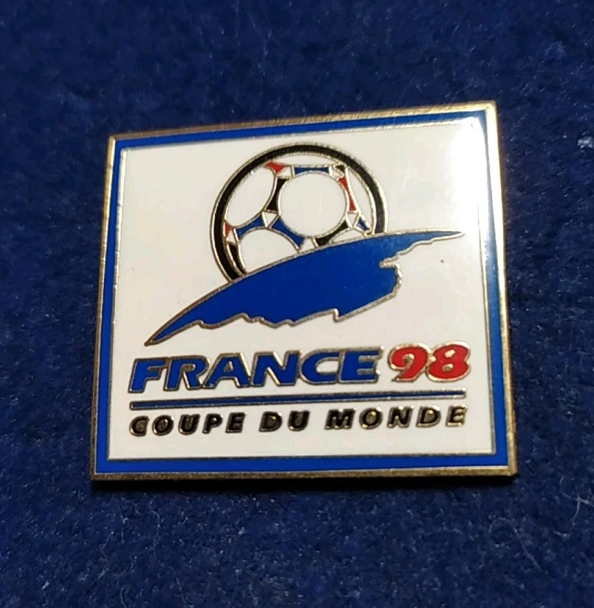 Drapeau des nation footbal coupe du monde 1998 france