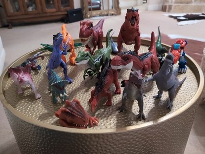  Jurassic World,Robo Alive And Well Mix Of Dinosaurs Lot Of 17