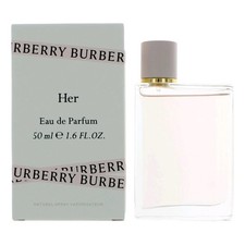 Burberry Her Eau De Parfum Spray Perfume for Women 1.6 Oz/ 50 ml / NEW IN BOX