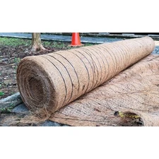 Vapor Barrier Supply - Extra Large Straw Erosion Control Blanket - 8' x 562.5'