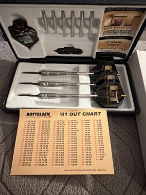 Bottelsen GT Hammerheads Dart Set BRAND NEW !!27 G..275Gt3