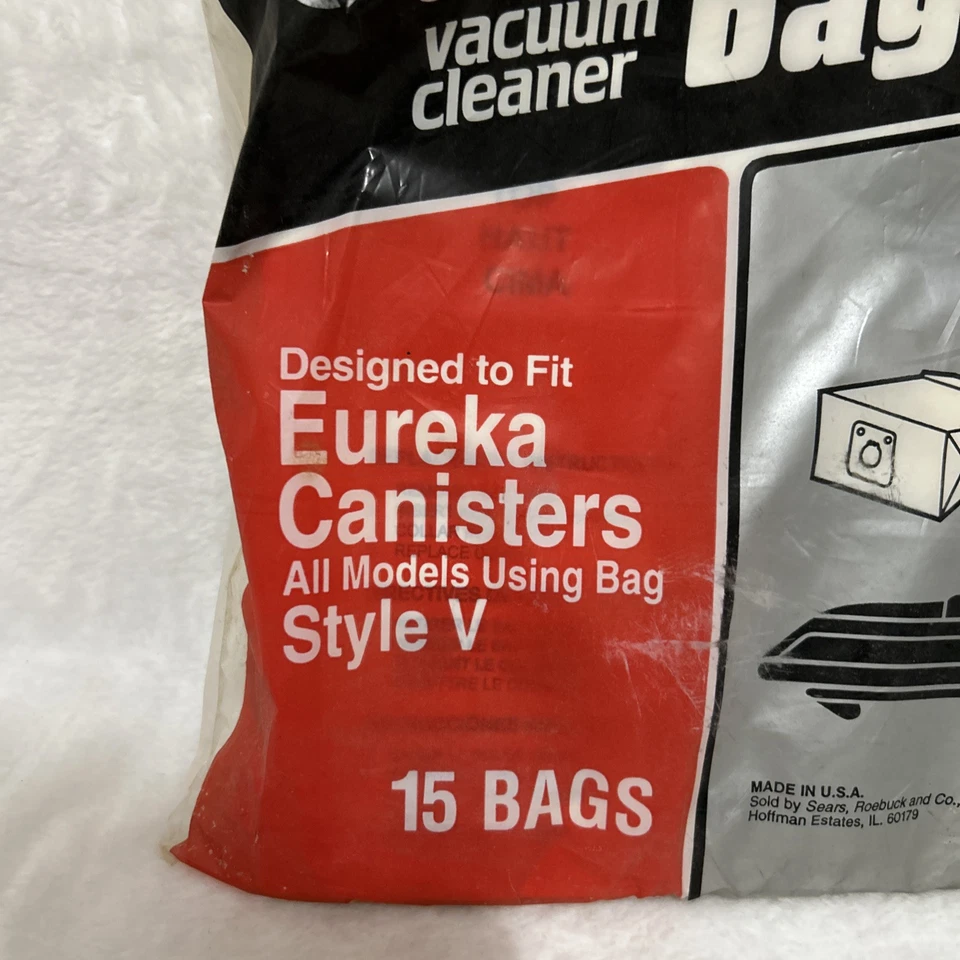 Bolsas para aspiradora Sears Eureka Style V 2046059 SOLO 13 BOLSAS Foto 3 de 4