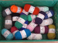 Buntes Paket mit 10 x 50 g MyBoshi No.1_Top Preis!!_Top Wolle!!