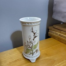 Vintage Royal Winton Pottery Vase Ironstone Staffordshire England Floral 4.5"