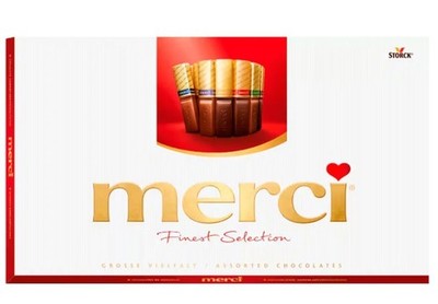Merci Finest Selection Große Vielfalt 400g Schokoladen Spezialitäten