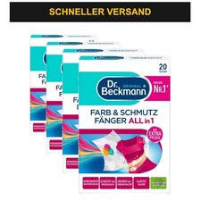 Dr. Beckmann Farb- & Schmutzf&auml;nger Allin1 4x20 T&uuml;cher Farbschutz