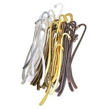 40 Flat Bookmarks Paper Bookmarks for Reading Jewellery