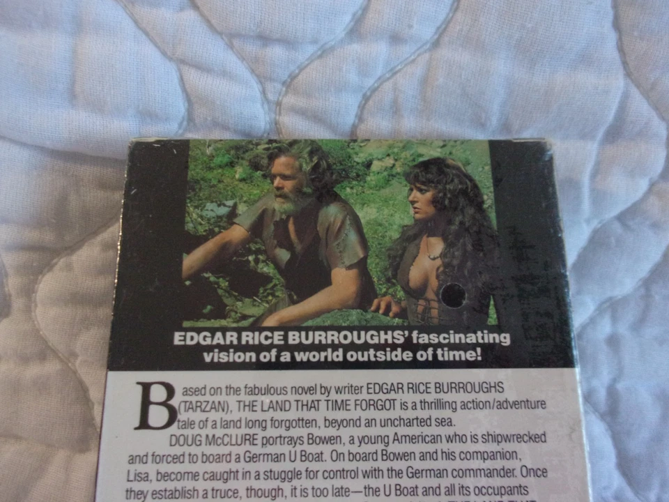 THE LAND THAT TIME FORGOT VHS NEW DOUG MCCLURE 70'S FANTASY ADVENTURE DINOSAURS - Image 4 of 4