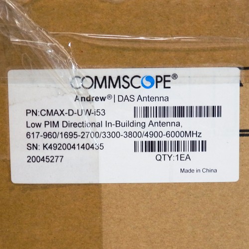 CommScope CMAX-D-UW-I53 Low PIM Directional In-Building Antenna - Picture 2 of 2