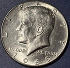 1969D Kennedy Silver Half Dollar 50c *Uncirculated*