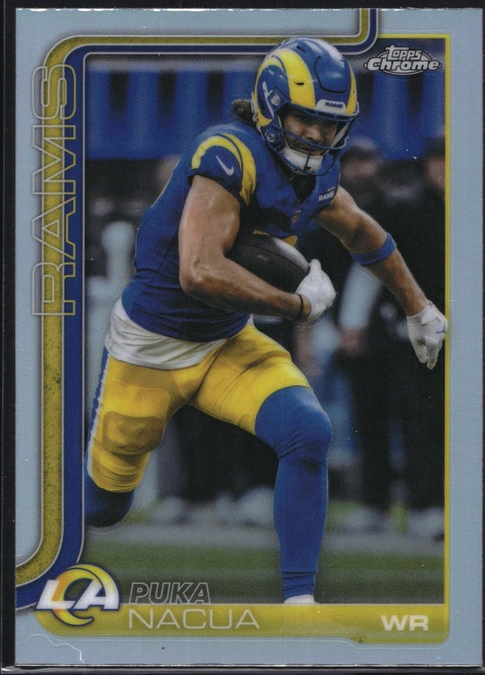 2025 Topps Chrome Puka Nacua #166 Refractor