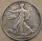 1920 Walking Liberty Half Dollar 50c XF Details as Pictured L4-1