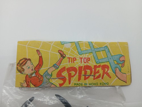 Giocattolo Vintage "Tip Top Spider" Novità Hong Kong Sigillo Si è Spaccato - Foto 4 di 5