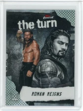 2025 TOPPS FINEST WWE THE TURN REFRACTOR ROMAN REIGNS