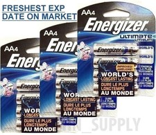 12 Energizer 9x Ultimate Lithium AA Battery 3 x 4-Pack L91BP-4 BEST EXP DATE 