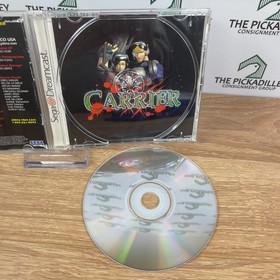 Carrier (Sega Dreamcast, 2000) CIB Complete w/ Manual