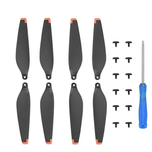 2 Pairs TPU Propellers Drone Blade Accessories For DJI MINI 4 PRO Spare Part