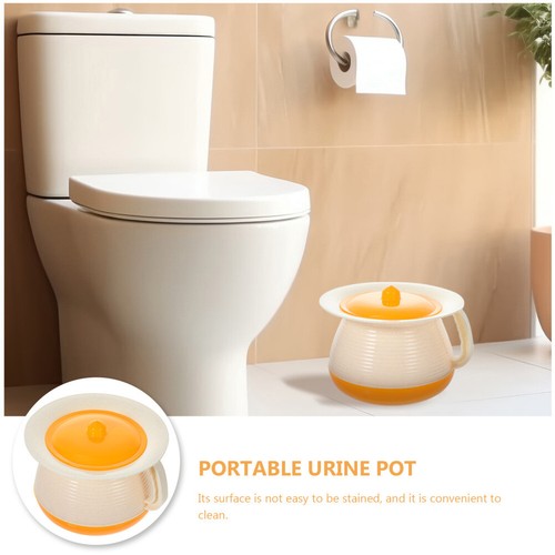 Nachttopf Mit Deckel Für Erwachsene Urinal Kindertöpfe Kinder-Urinbehälter Mann - Bild 3 von 21