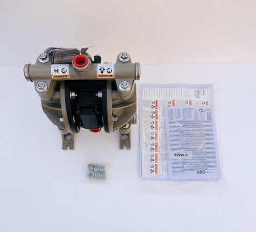 Ingersoll Rand Aro 66605J-322 Air Operated Double Diaphragm Pump 1/2" - Picture 2 of 8
