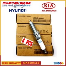 4x OEM Spark Plugs for 15-21 Elantra Kona Sonata Tucson Veloster 1.6L Turbo