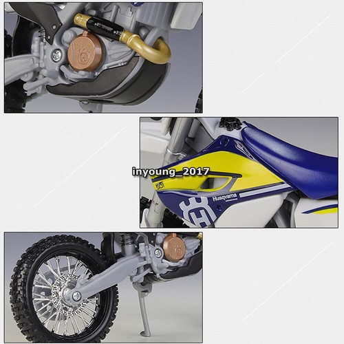 1/12 Husqvarna FE 501 Motorcycle Model Diecast Dirt Bike Toy Vehicle for Kids - Picture 9 of 10