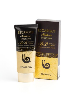 FARM STAY ESCARGOT NOBLESSE INTENSIVE BB CREAM, KOREAN COSMETICS