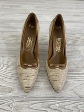 Vtg WM High Heel Shoes Troylings Syled by Seymour Troy Embassy Last Sz 7 /r