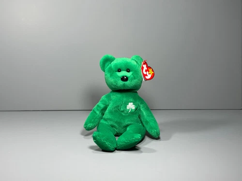 "Erin" The Bear 1997 Ty Beanie Baby - Retired Vintage Plush Toy