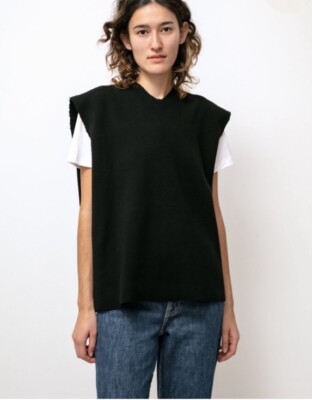 NEW Camiel Fortgens CF.12.03.01 HEAVY RIB SPENCER POLYESTER NEW Camiel Fortgens CF.12.03.01 HEAVY RIB SPENCER POLYESTER