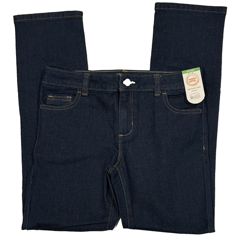 Wonder Nation Denim Blue Jeans 2 Straight 1 Slim Straight -Lot of 3 Girls 12 NEW - Picture 3 of 24