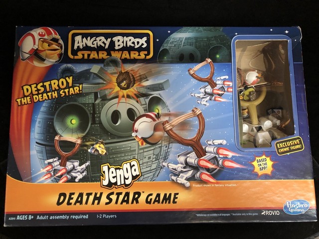hasbro angry birds star wars jenga death star game