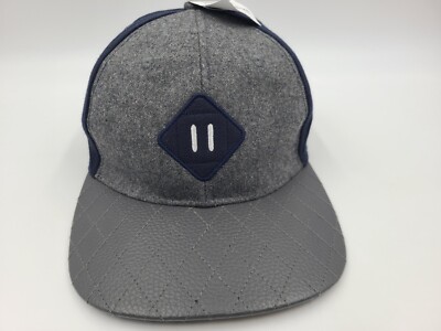 Carbon Elements Snapback Hat Cap Skate Skateboard Surf Dad Men Women Gray Blue