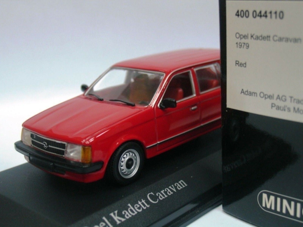 WOW EXTREMELY RARE Opel Kadett D Caravan 5d 1.3L 1979 Red 1:43