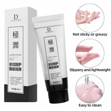 Sex Lube for Women Men Smooth Slick Moisturizer Safe Water-Based Toy Lubricant