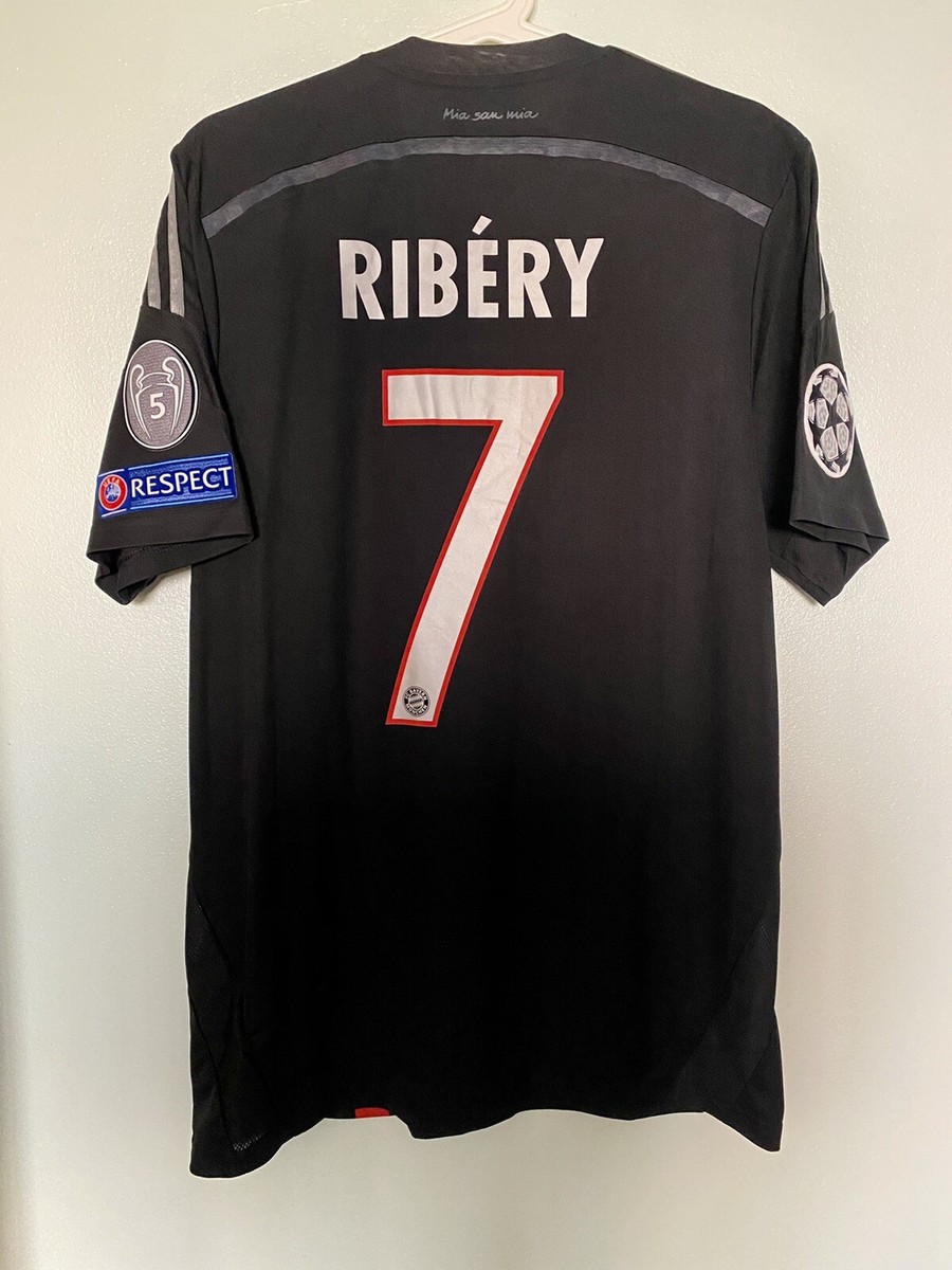RIBERY, 14-15 BAYERN MUNICH THIRD UCL ADIZERO MATCH UN WORN
