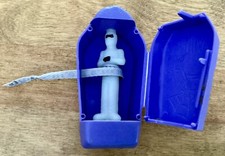 VTG 90 s Taco Bell Toy, GOOSEBUMPS Wrapped Mummy in Coffin, Parachute Press