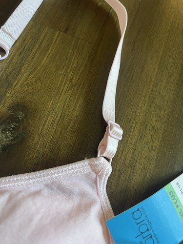 Barbra Lingerie Racer Back Pink Bra Women’s Size L-2XL Plus NWT - Picture 3 of 8