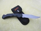 Marbles Brushy Mountain Black Lockback Folder. 8" Open.  4” Surgical Blade — photo 1